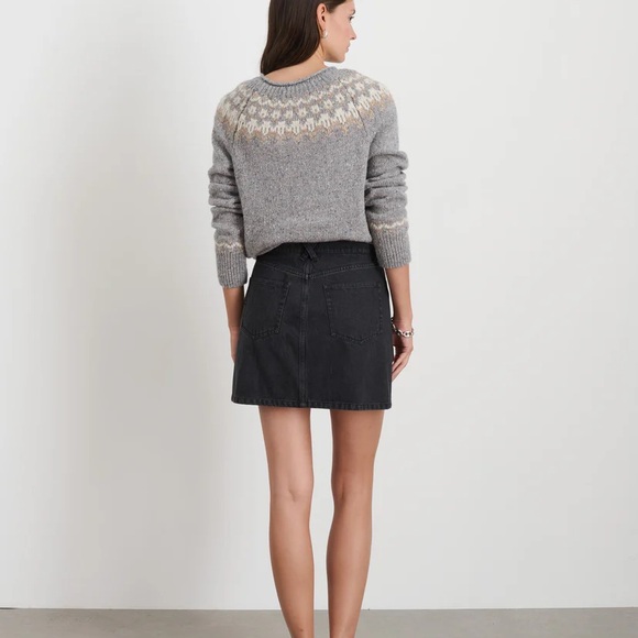 Alex mill Jamie Fair Isle Wool Sweater Small NWT - Picture 5 of 5